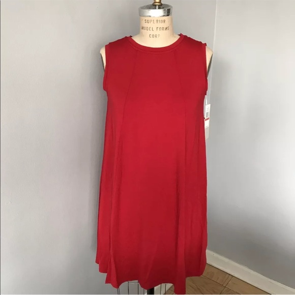 NWT 1.State Sleeveless Trapeze Dress - Picture 1 of 8